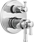 Brizo Chrome Three Handle Bathtub & Shower Faucet (Trim Only) 