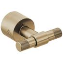 Wall Mount Tub Filler T-Lever Handle Kit in Luxe Gold