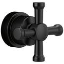 Pressure Balance Valve Trim Cross Handle in Matte Black