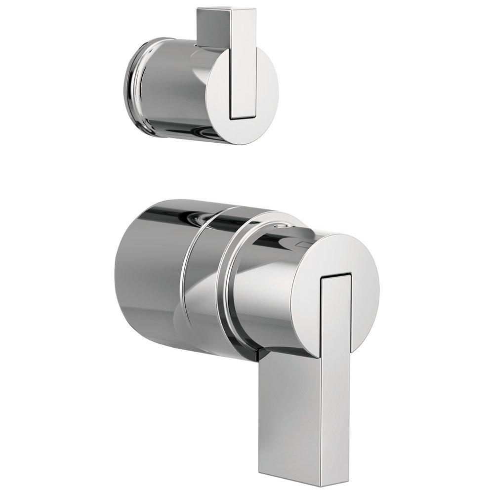 Brizo Chrome BRIZO LITZE: PRESSURE BALANCE VALVE TRIM HANDLE KIT - LEVER 