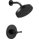 Multi Function Shower Faucet in Matte Black (Trim Only) (Handle Sold Separately)