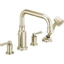 Roman Tub Faucet with Handshower in Brilliance® Polished Nickel (Trim Only)