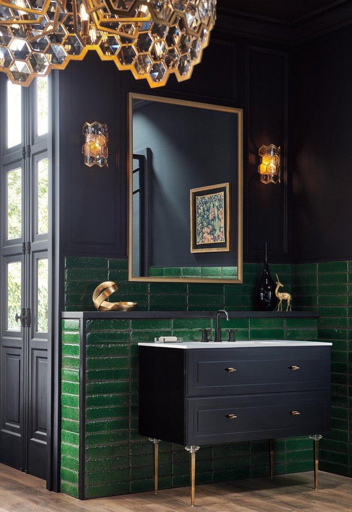 Brizo Matte Black Metal Handle Kit 