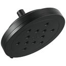 Brizo Matte Black Multi Function H2Okinetic Technology® Full Body, H2Okinetic Technology® invigorating, Massage and Pause Showerhead 