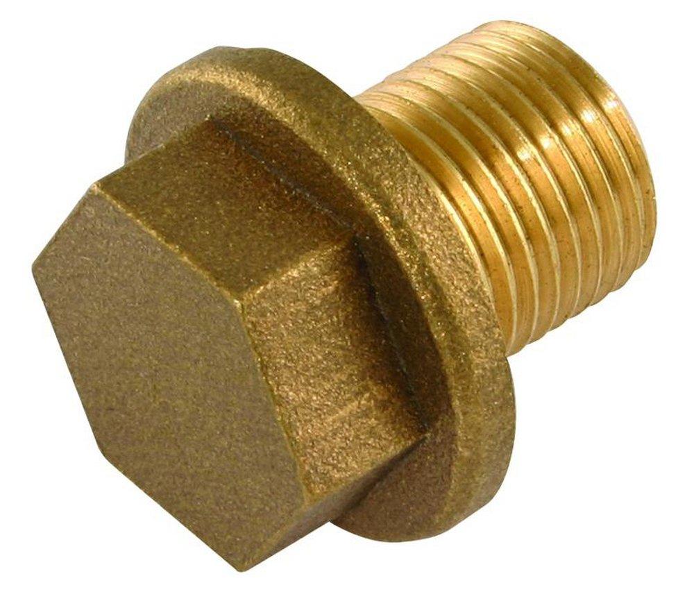 DK-LOK&reg; OD Tube Brass Compression Plug 