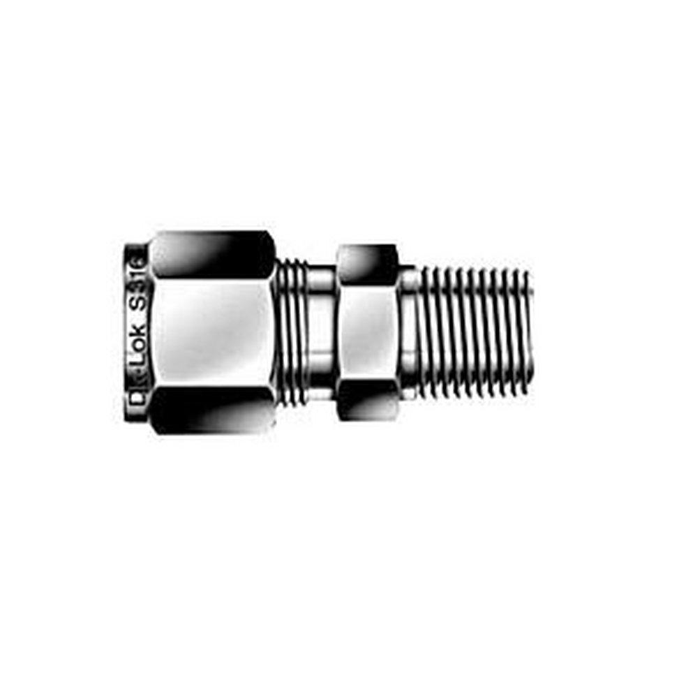 DK-LOK&reg; OD Tube x MNPT Brass Reducing Connector 