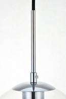 Elegant Lighting Chrome 40W 1-Light Medium E-26 Incandescent Pendant 