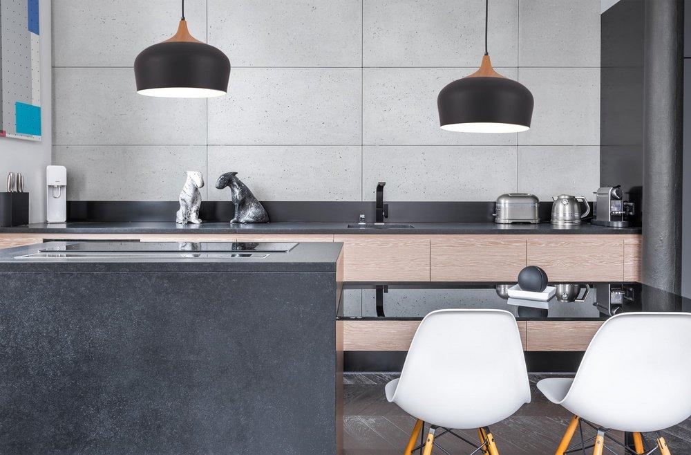 Living District Black/Natural Wood 40W 1-Light Medium E-26 Incandescent Pendant 