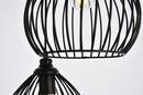 Elegant Lighting Black 16 in. 40W 3-Light Medium E-26 Incandescent Pendant 
