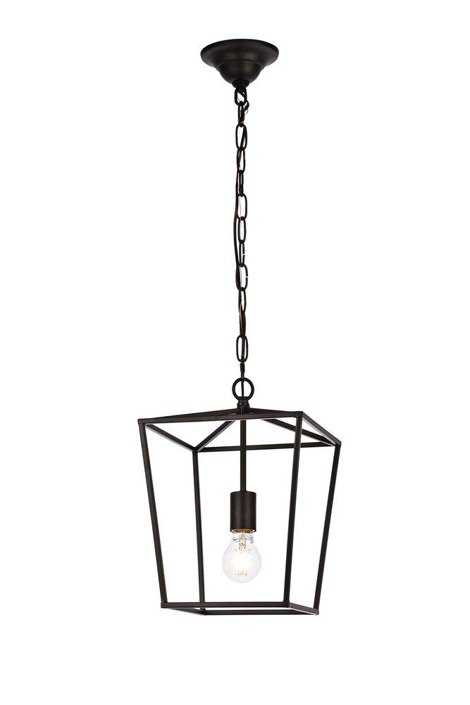 Elegant Lighting Black 40W 1-Light Medium E-26 Pendant 