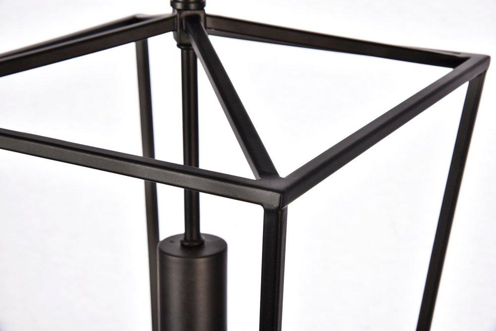 Elegant Lighting Black 40W 1-Light Medium E-26 Pendant 