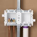 Oatey&reg; White 3-63/100 x 13-24/25 x 8-23/50 in. Washing Machine Quarter-Turn Fire Rated Supply Box 