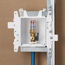 Oatey&reg; White 3-63/100 x 7-49/50 x 8-23/50 in. Ice Maker Quarter-Turn Fire Rated Supply Box 