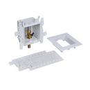 Oatey® White 3-63/100 x 7-49/50 x 8-23/50 in. Ice Maker Quarter-Turn Fire Rated Supply Box