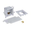 Oatey&reg; White 3-63/100 x 7-49/50 x 8-23/50 in. Ice Maker Quarter-Turn Fire Rated Supply Box 