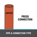Oatey&reg; White 3-63/100 x 13-24/25 x 8-23/50 in. Kitchen Quarter-Turn Fire Rated Supply Box 