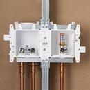 Oatey&reg; White 3-63/100 x 13-24/25 x 8-23/50 in. Kitchen Quarter-Turn Fire Rated Supply Box 