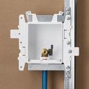 Oatey&reg; White 3-63/100 x 7-49/50 x 8-23/50 in. Ice Maker Quarter-Turn Fire Rated Supply Box 