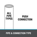 Oatey&reg; White 3-63/100 x 13-24/25 x 8-23/50 in. Kitchen Quarter-Turn Fire Rated Supply Box 