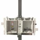 Oatey&reg; White 3-63/100 x 13-24/25 x 8-23/50 in. Kitchen Quarter-Turn Fire Rated Supply Box 