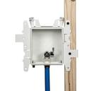 Quarter-Turn Push Connect Fire Rated Dishwasher or Toilet Supply Box with Hammer Arrestor