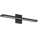 Visual Comfort & Co. Modern Matte Black 21W 1-Light Vanity Fixture 