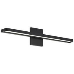 21W 1-Light Vanity Fixture in Matte Black