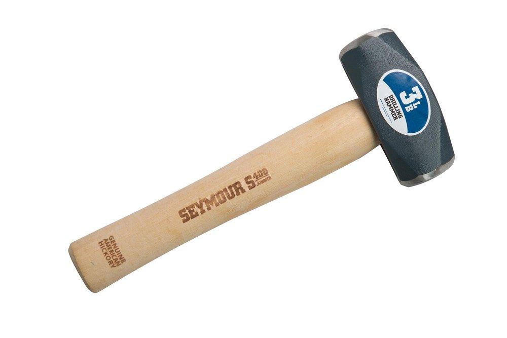 Seymour Midwest Hickory 3 lb. Drilling Hammer 