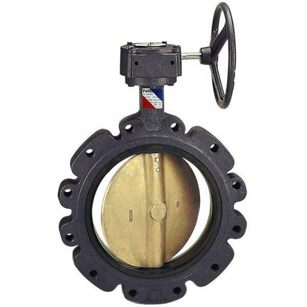 NIBCO Ductile Iron Flanged EPDM Gear Operator Butterfly Valve 