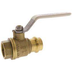 1/2 in. Copper Alloy Full Port Press x FIPS Ball Valve