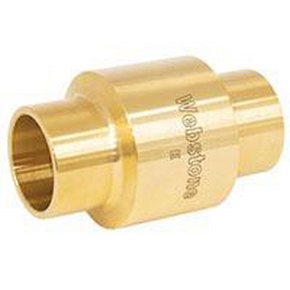 Webstone a brand of NIBCO Brass Brass Sweat Spring Check Valve 