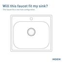 Moen Spot Resist Stainless Single Handle Pull Down Kitchen Faucet 
