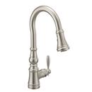 Moen Spot Resist&trade; Stainless Single Handle Pull Down Kitchen Faucet 