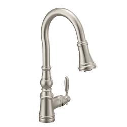 Single Handle Pull Down Kitchen Faucet in Spot Resist&trade; Stainless