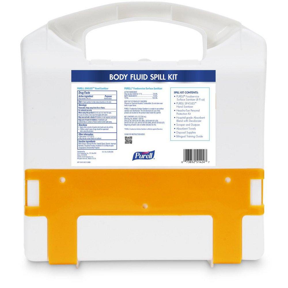 GOJO White Alcohol-Like Body Fluid Spill Kit 