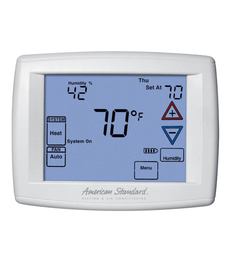 American Standard HVAC White 4H/2C Programmable Thermostat 