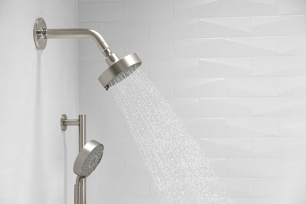 KOHLER Matte Black Multi Function Showerhead 