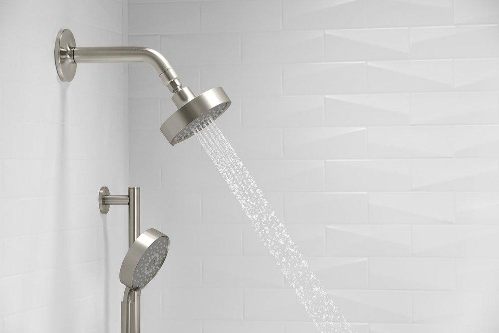 KOHLER Matte Black Multi Function Showerhead 