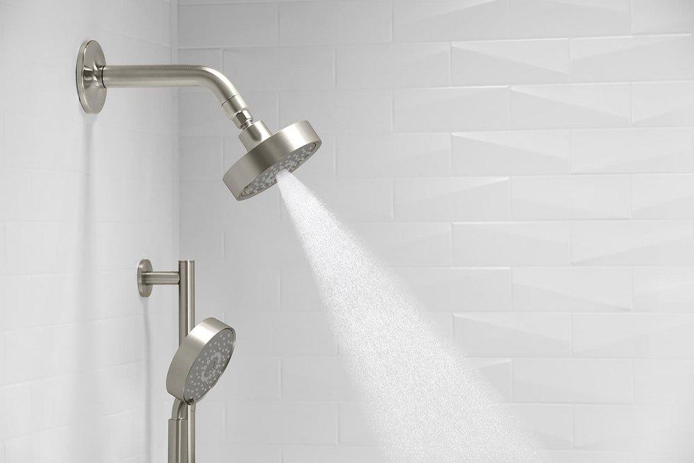KOHLER Matte Black Multi Function Showerhead 