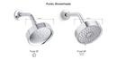 KOHLER Matte Black Multi Function Full Pulsating Massage Silk Spray Showerhead 