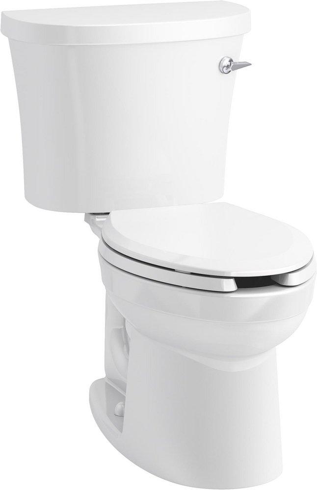 1.28 GPF Two Piece Elongated Bowl Toilet White 