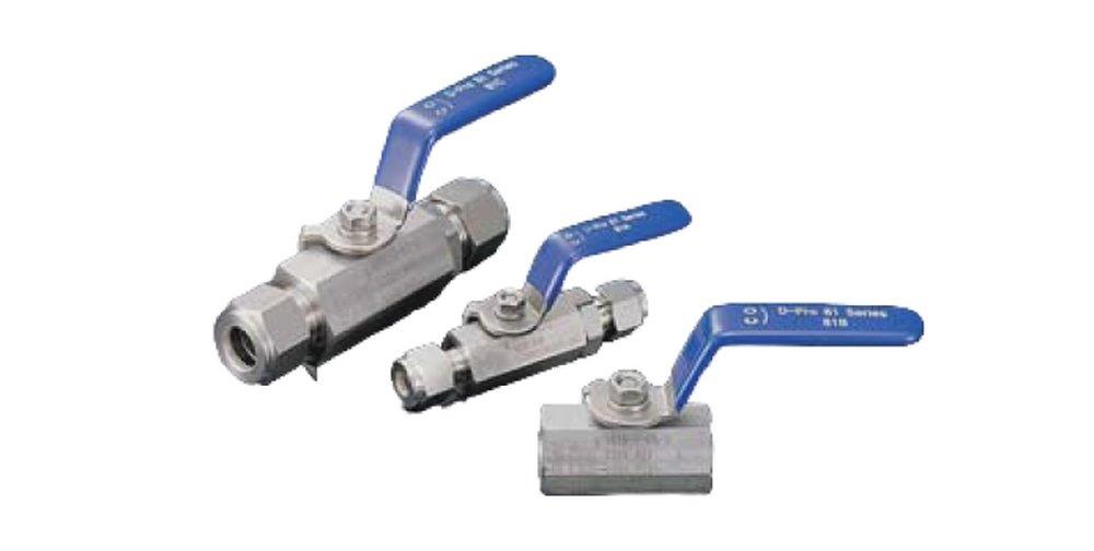 DK-LOK&reg; Stainless Steel OD Tube Ball Valve 