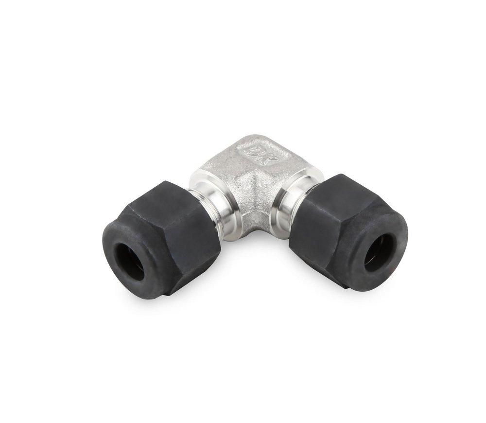 3/4 in. Tube OD 316 Stainless Steel Union 90 Elbow Single Ferrule 