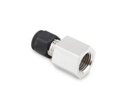 1/4 in. Tube OD x 1/4 in. FPT 316 Stainless Steel Female Connector Single Ferrule
