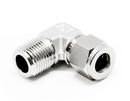 3/4 in. Tube OD x 1/2 in. MPT 316 Stainless Steel Male 90 Elbow Double Ferrule