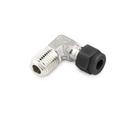 1/8 in. Tube OD x 1/4 in. MPT 316 Stainless Steel Male 90 Elbow Single Ferrule 