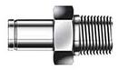 1/2 in. Tube Stub x 3/8 in. MPT 316 Stainless Steel Male Adapter Double Ferrule 