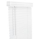 40 x 60 in. Faux Wood Cordless Blind in Off White