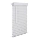 Lotus & Windoware, Inc. 25-1/2X72 FAUX WOOD CRDL BLIND WHIT 