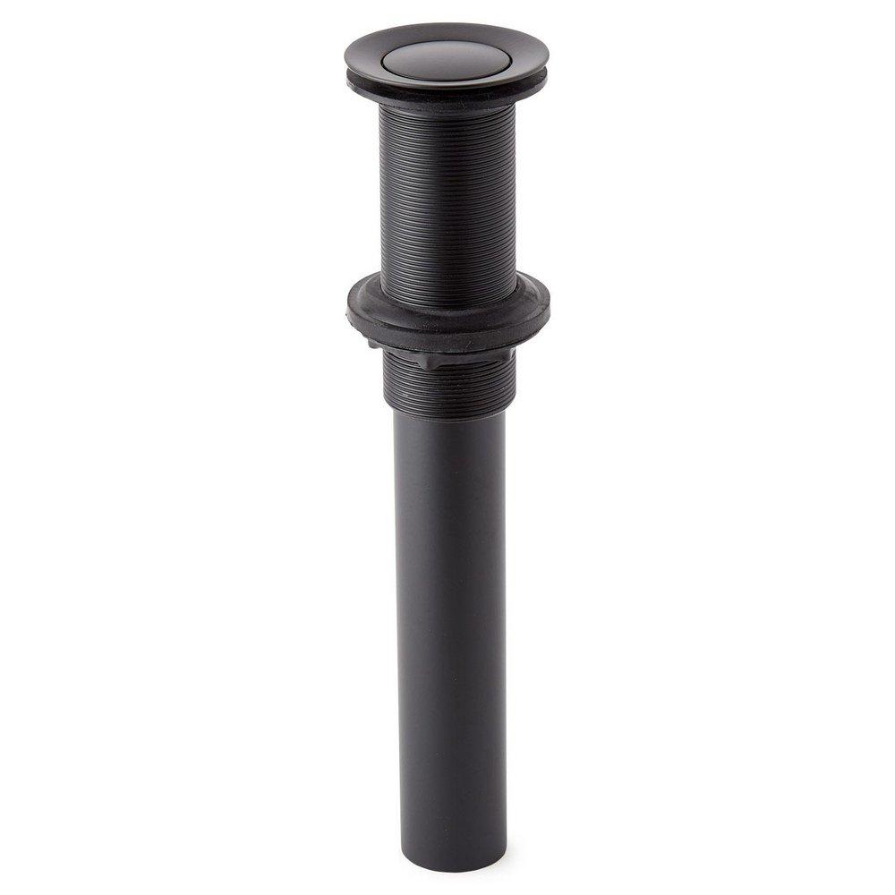 Signature Hardware Matte Black Bathroom Sink Drain 